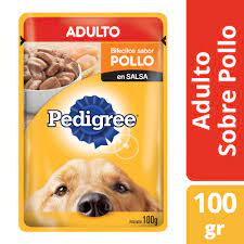 ALIMENTO HUMEDO P/PERROS ADULTOS S/POLLO PEDIGREE 100g