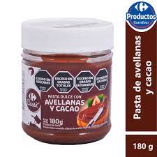 CREMA DE AVELLANAS CARREFOUR 180g