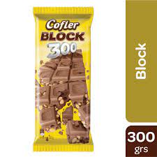 CHOCOLATE CON MANI BLOCK 300g