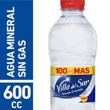 AGUA MINERAL SIN GAS VILLA DEL SUR 600ml