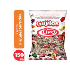 CARAMELOS SURTIDOS FRUTALES LIPO BOLSA 150g