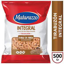 FIDEOS TIRABUZON INTEGRALES MATARAZZO 500g