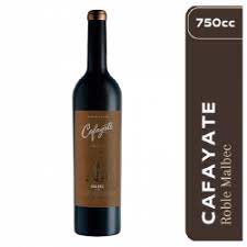 VINO TINTO MALBEC ROBLE CAFAYATE 750ml