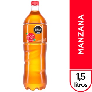 AGUA SIN GAS S/MANZANA AQUARIUS 1500ml