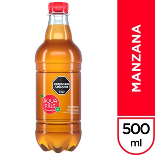 AGUA SIN GAS S/MANZANA AQUARIUS 500ml