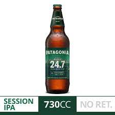 CERVEZA IPA C/SAUCO 24.7 PATAGONIA BOTELLA 730ml