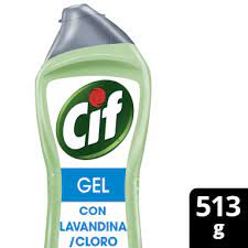 LIMPIADOR EN GEL C/LAVANDINA CIF 513g