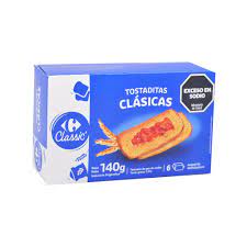 TOSTADAS CLASICAS CARREFOUR 140g