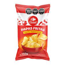 PAPAS FRITAS CLASICAS CARREFOUR 150g