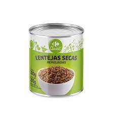 LENTEJAS SECAS REMOJADAS CARREFOUR 300g