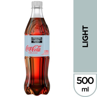 GASEOSA COLA LIGHT COCA-COLA PET 500ml