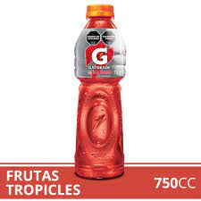 ISOTONICA FRUTAS TROPICALES GATORADE 750ml