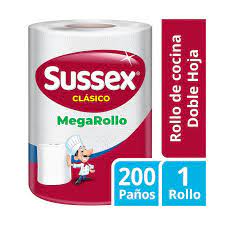 ROLLO DE COCINA MEGA SUSSEX 200und