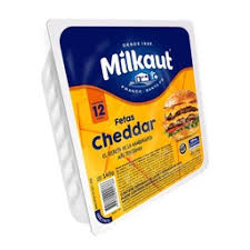 QUESO CHEDDAR MILKAUT FETEADO 145g