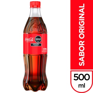 GASEOSA COLA COCA-COLA PET 500ml