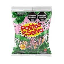 CARAMELOS MASTICABLES PALITOS DE LA SELVA 150g