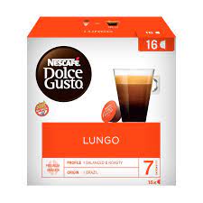 CAPSULAS CAFE LUNGO DOLCE GUSTO 16und