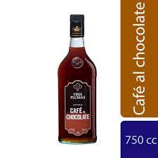 LICOR DE CAFE AL CHOCOLATE TRES PLUMAS 750ml