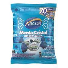 CARAMELOS MENTA CRISTAL ARCOR 140g