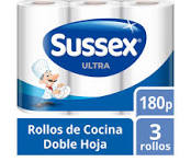 ROLLOS DE COCINA ULTRA 3X60 SUSEXX 180und