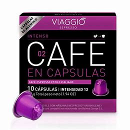 CAPSULAS CAFE INTENSO VIAGGIO EXPRESO 10und