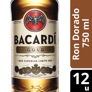 RON CARTA ORO BACARDI 750ml